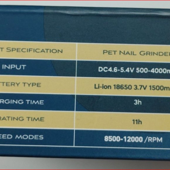 Primens CLAWMASTER Professional Pet Nall Grinder for Small to Lg Dogs & Cats NEW - Picture 3 of 6